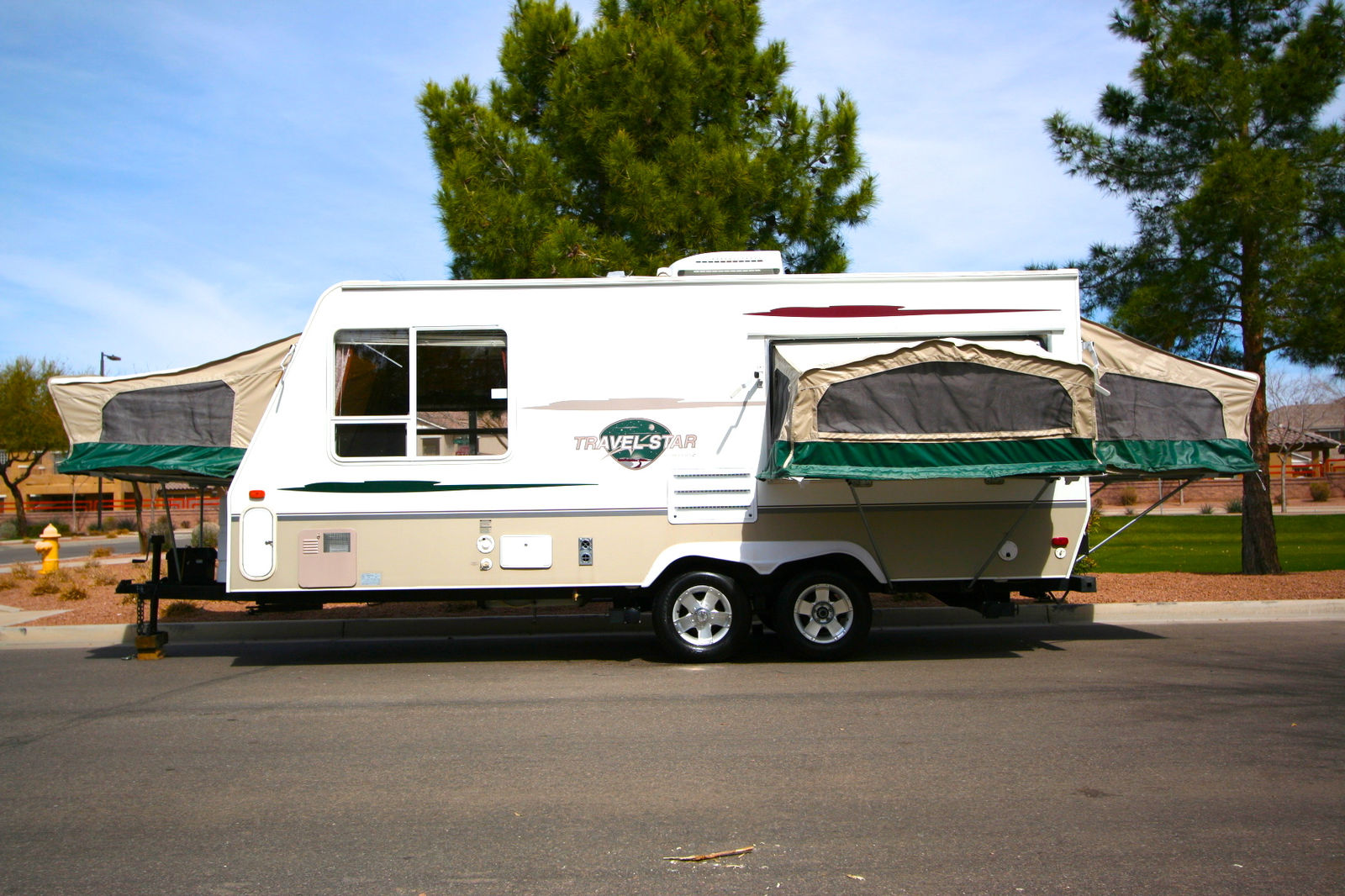 hybrid camping trailer rental