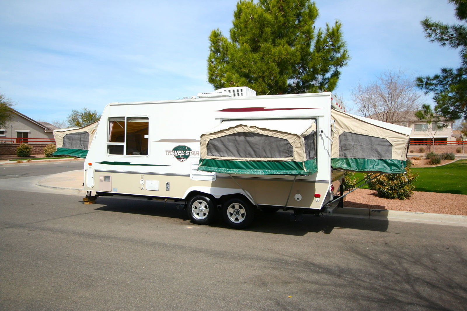 hybrid camping trailer rental