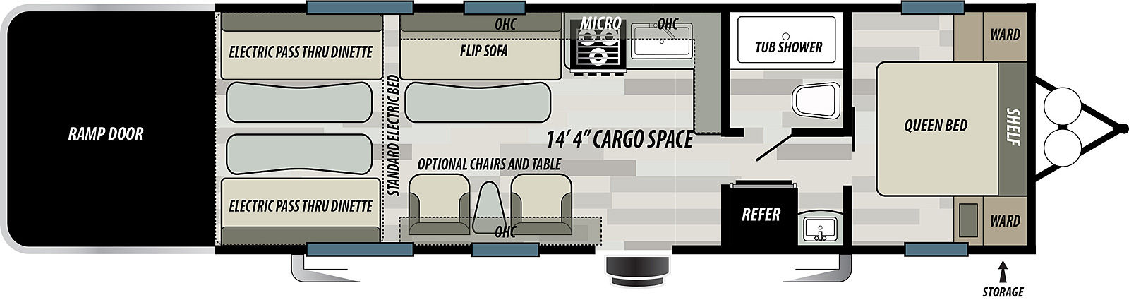 FQ2514 Toy Hauler Rental 