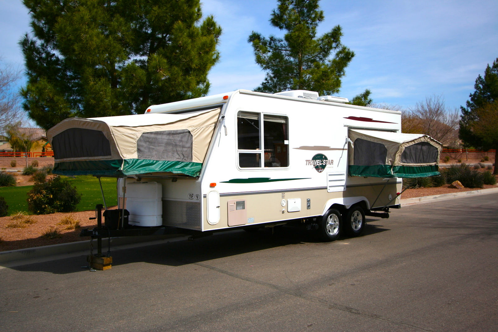 hybrid camping trailer rental