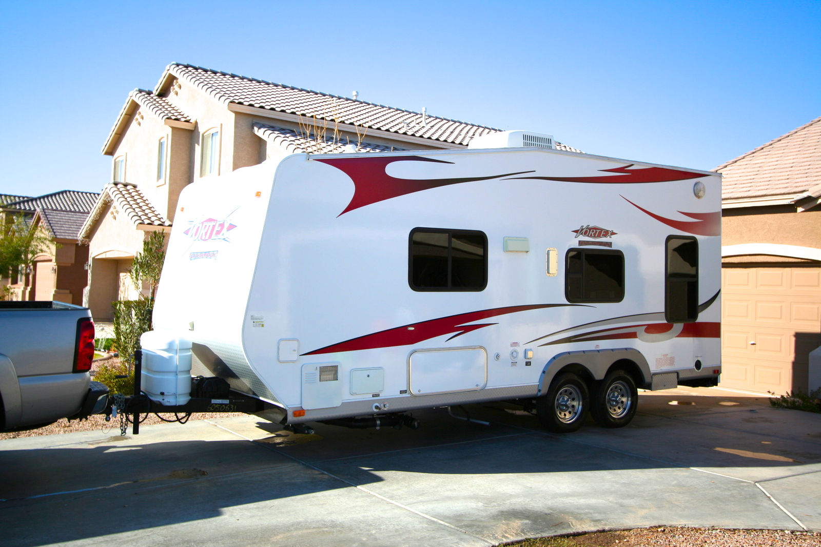 Vortex Toy Hauler Rental, RV Rental and Travel Trailer in Phoenix AZ