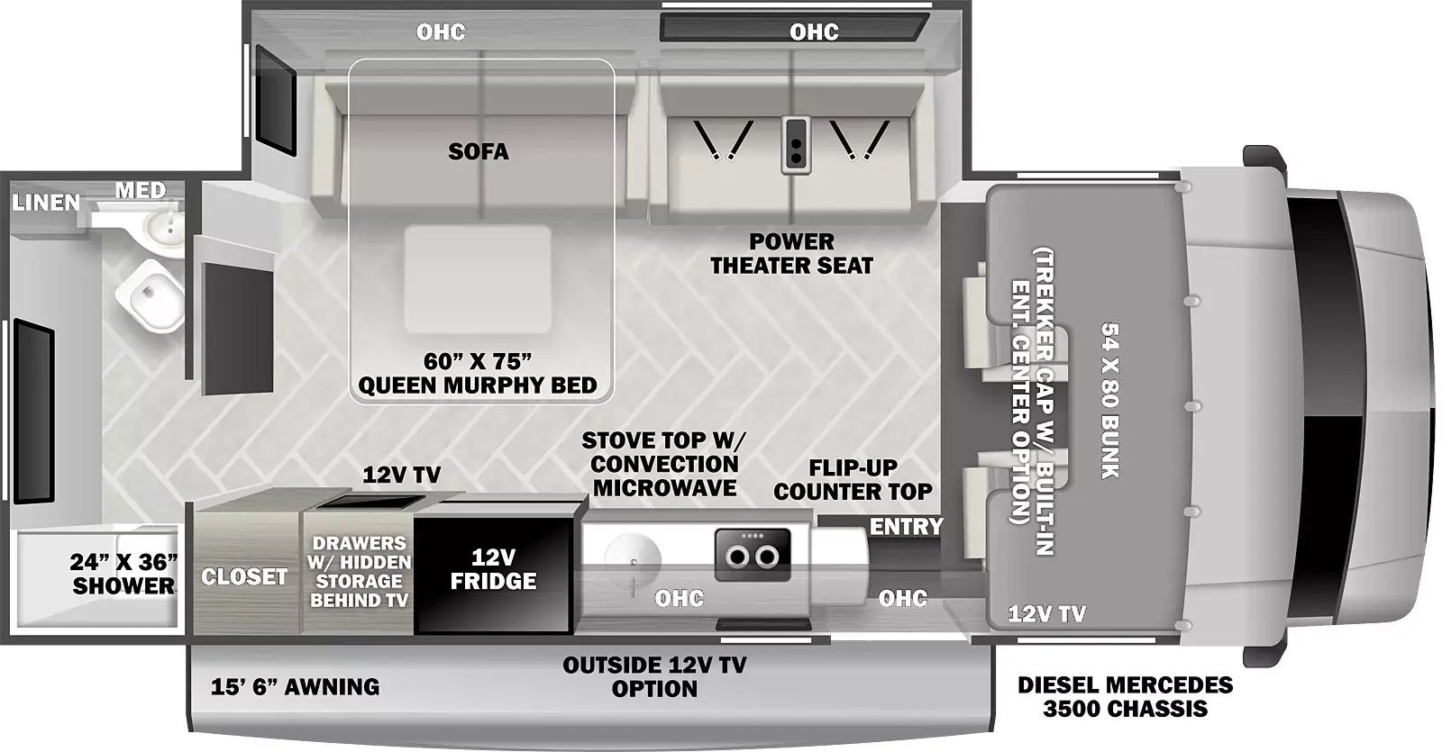 2025 Forest River Sunseeker 2400T — photo 12